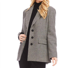 Karen Kane - Houndstooth Blazer