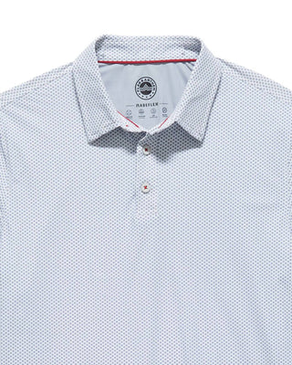 Flags & Anthem - Bloomington Short Sleeve Dot Print Performance Polo