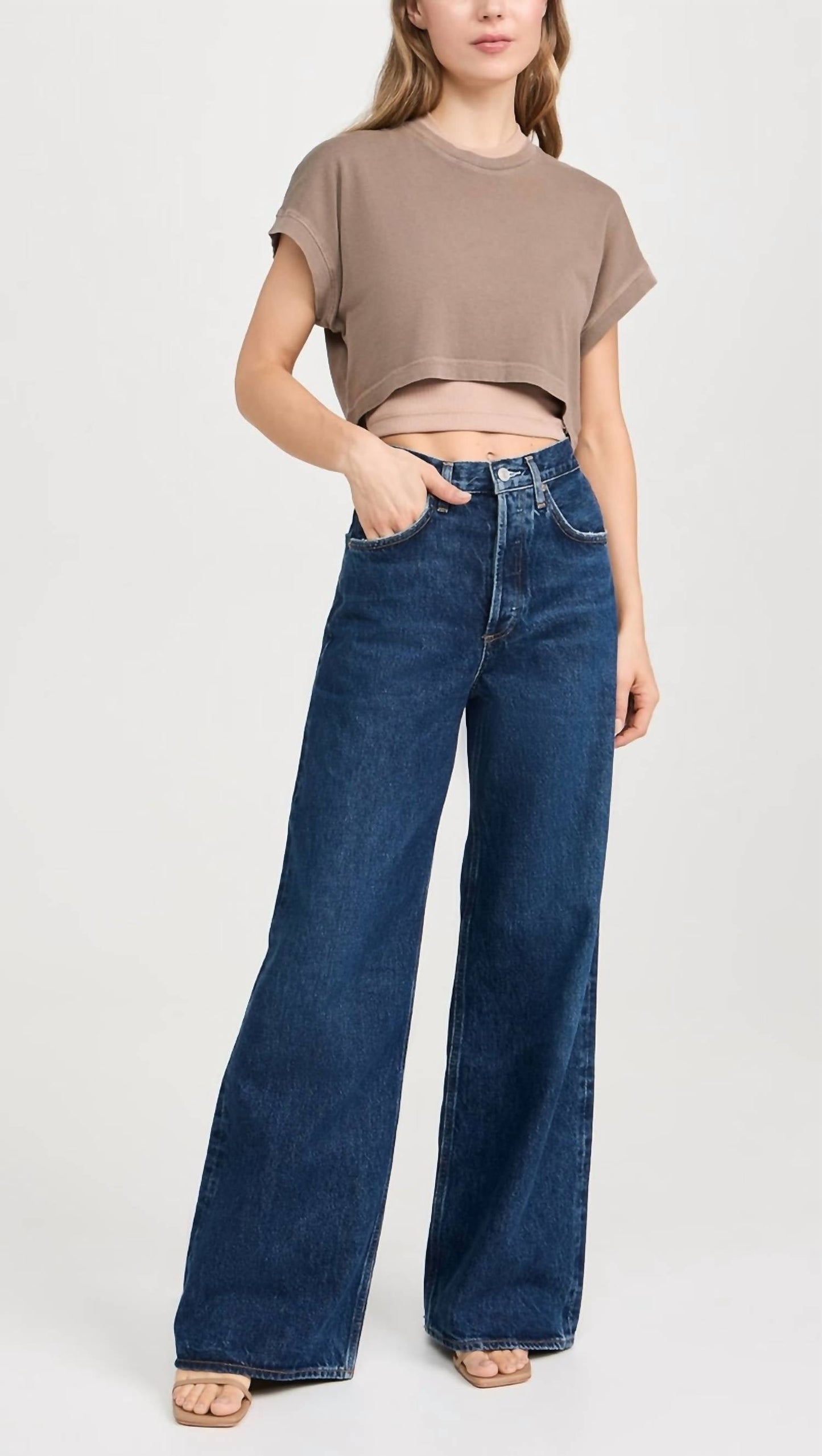 Agolde - Dame No Cuff Jean