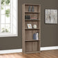 6-Tier Transitional Bookshelf for Office