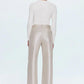 Pistola - Tate High Rise Bowed Wide Leg Jeans