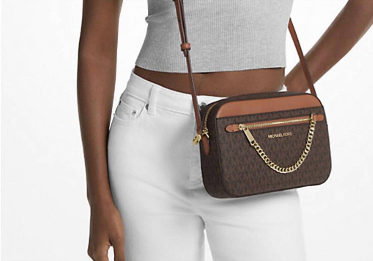 Michael Kors - Jet Set Large Logo Crossbody Bag