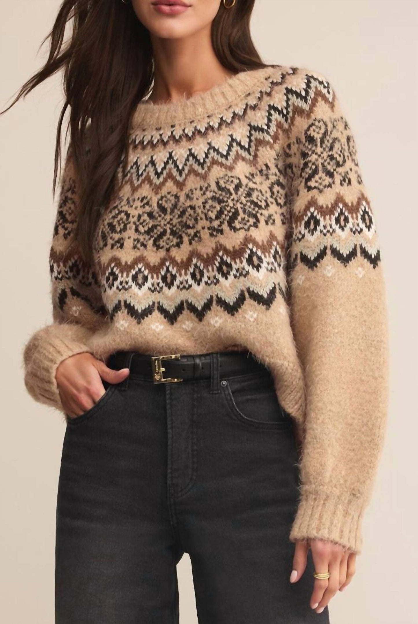 Z Supply - Women's Kenaby Fair Isle Sweater