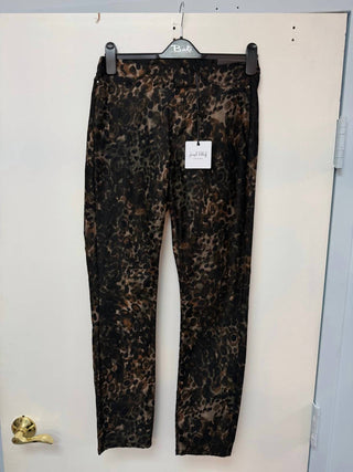 Joseph Ribkoff - Animal Print Slim Fit Jeans
