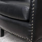 Enigmatica Upholstered Club Chair with Nailhead Trim