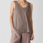Eileen Fisher - Organic Linen Jersey Scoop Neck Tank Top