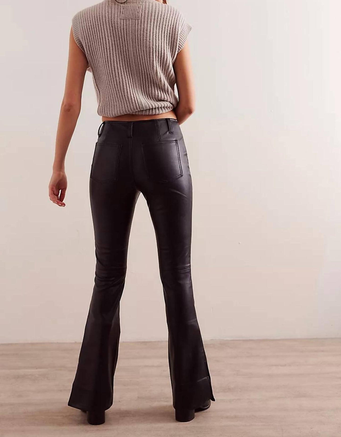 Free People - Level Up Vegan Leather Pant