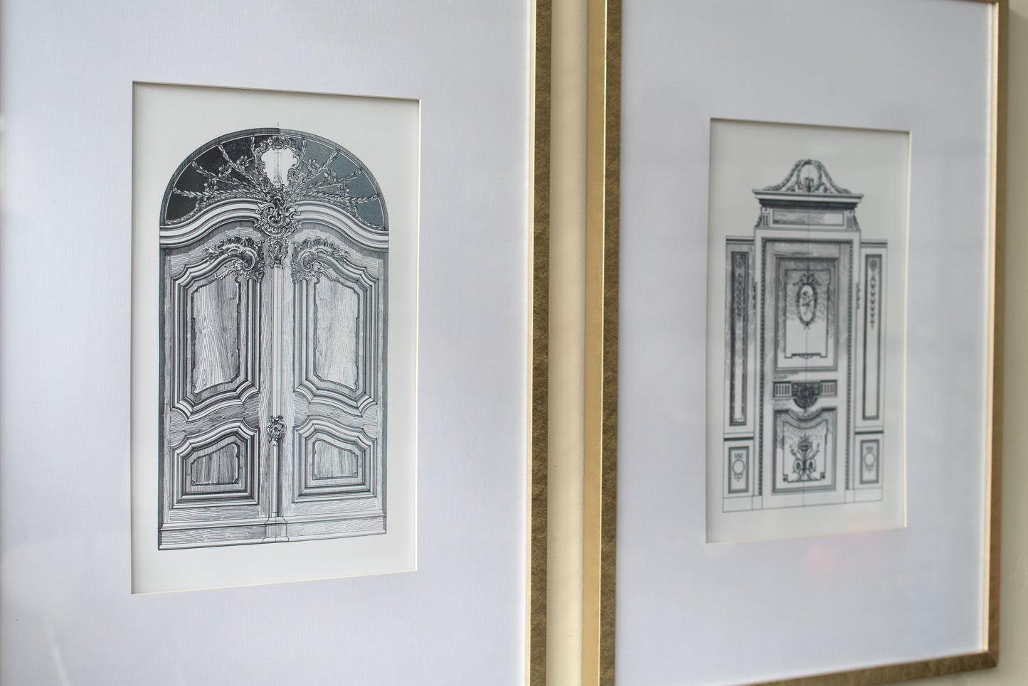 The Grand Portal™ Duo — Architectural Pencil Art Prints