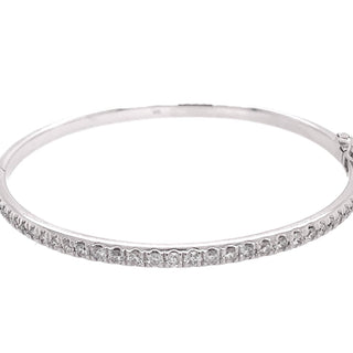 Normani - Women's Diamond Bangle Bracelet