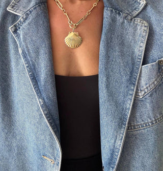 Eklexic - Women's Shelly Necklace