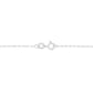 14KT White Gold 1/2 cttw Diamond Floral Cluster Pendant Necklace (HI, SI2-I1)