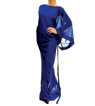 Chuks Collins - Diaphanous Bat Wing Dress