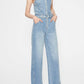 Bayeas - Annesa Denim Wide Legs Jumpsuit