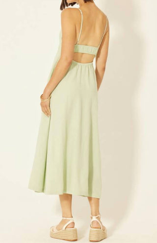 Bila77 - Open Back Midi Dress