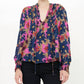 Oliphant - V-neck Pintuck Blouse