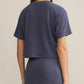 Z Supply - Briggs Cropped Textured Tee