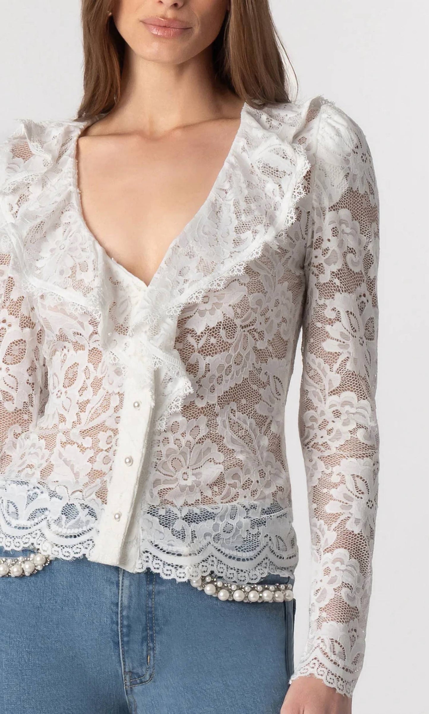 Generation Love - Corsa Lace Top