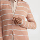 Lafayette 148 - Stripe Fitted Bomber Jacket