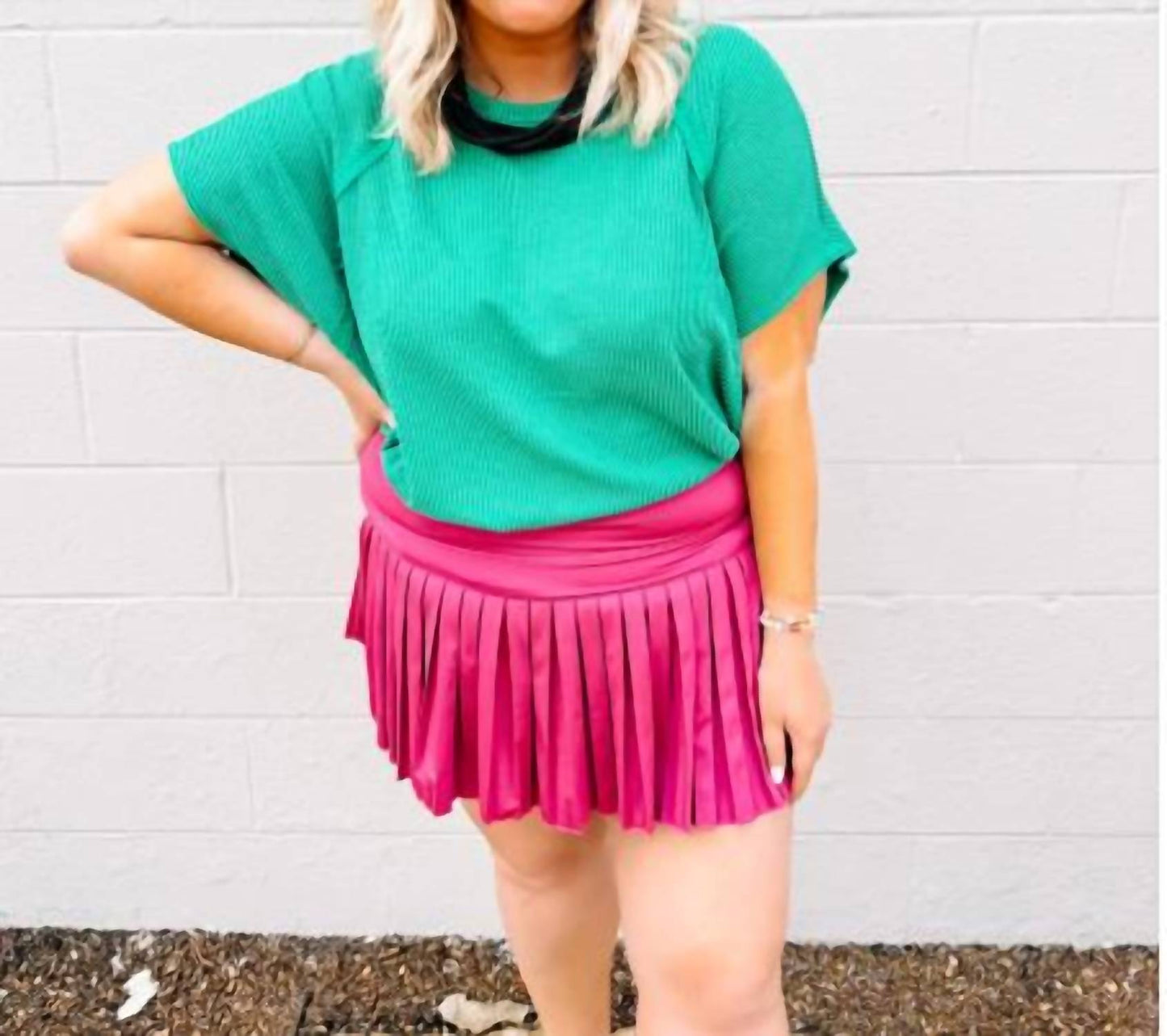 Andree By Unit - Women's Knit Poncho Top - Plus