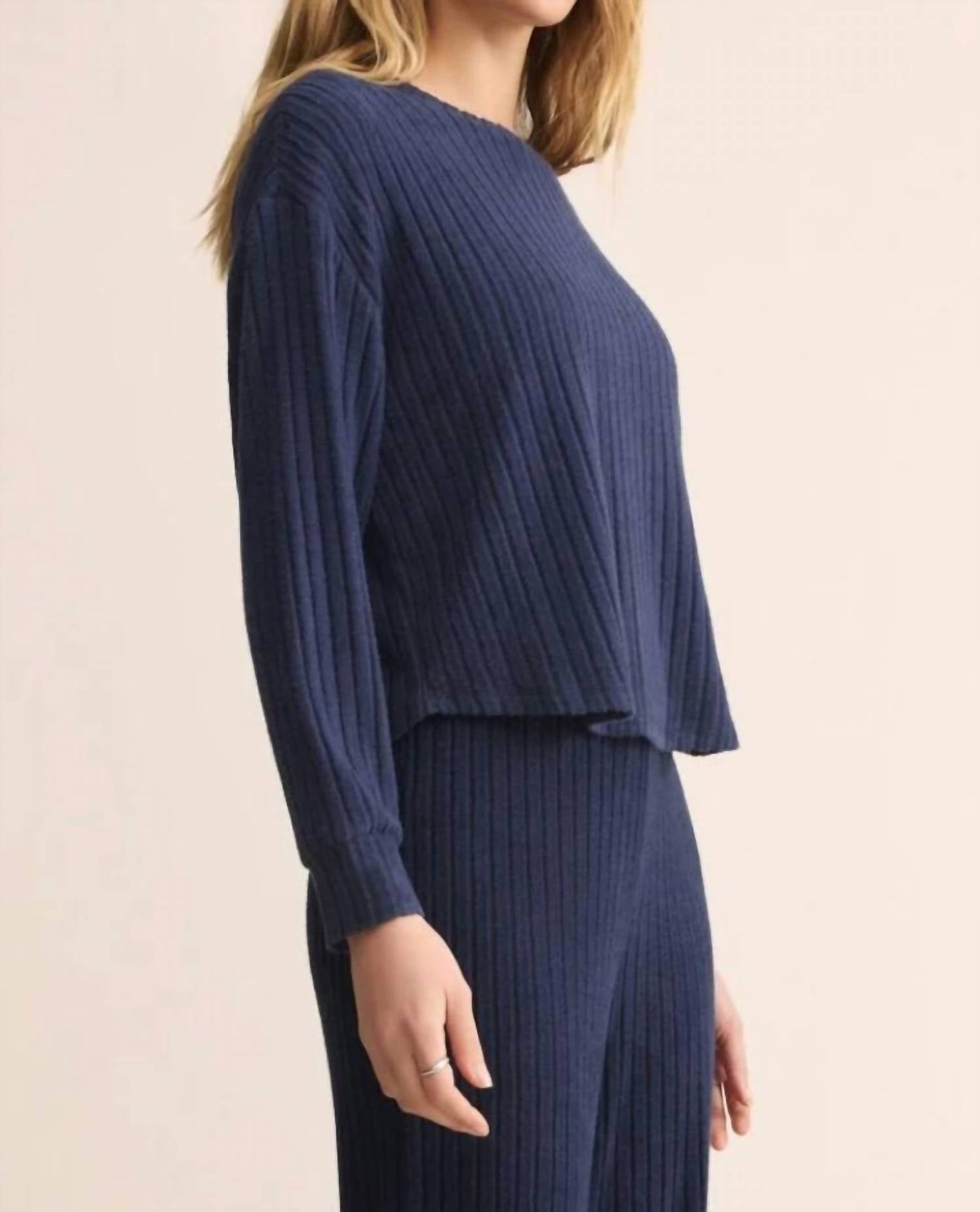 Z Supply - Elfie Silky Rib Long Sleeve Top