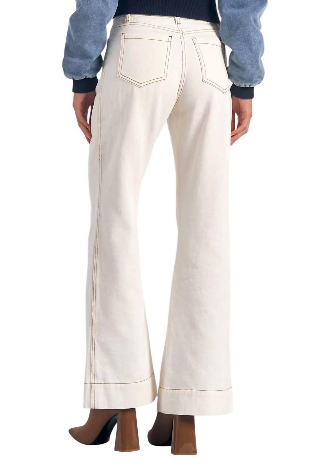 Elan - Women's Grace Wide Leg Jeans