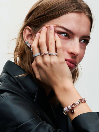 Pandora - Sparkling Wave Ring