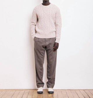 Hartford - Cable Crew Knitted Pullover