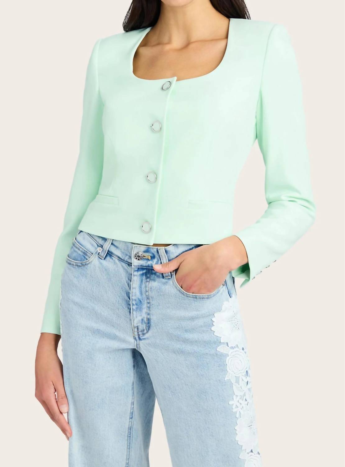 Generation Love - Jina Crepe Blazer