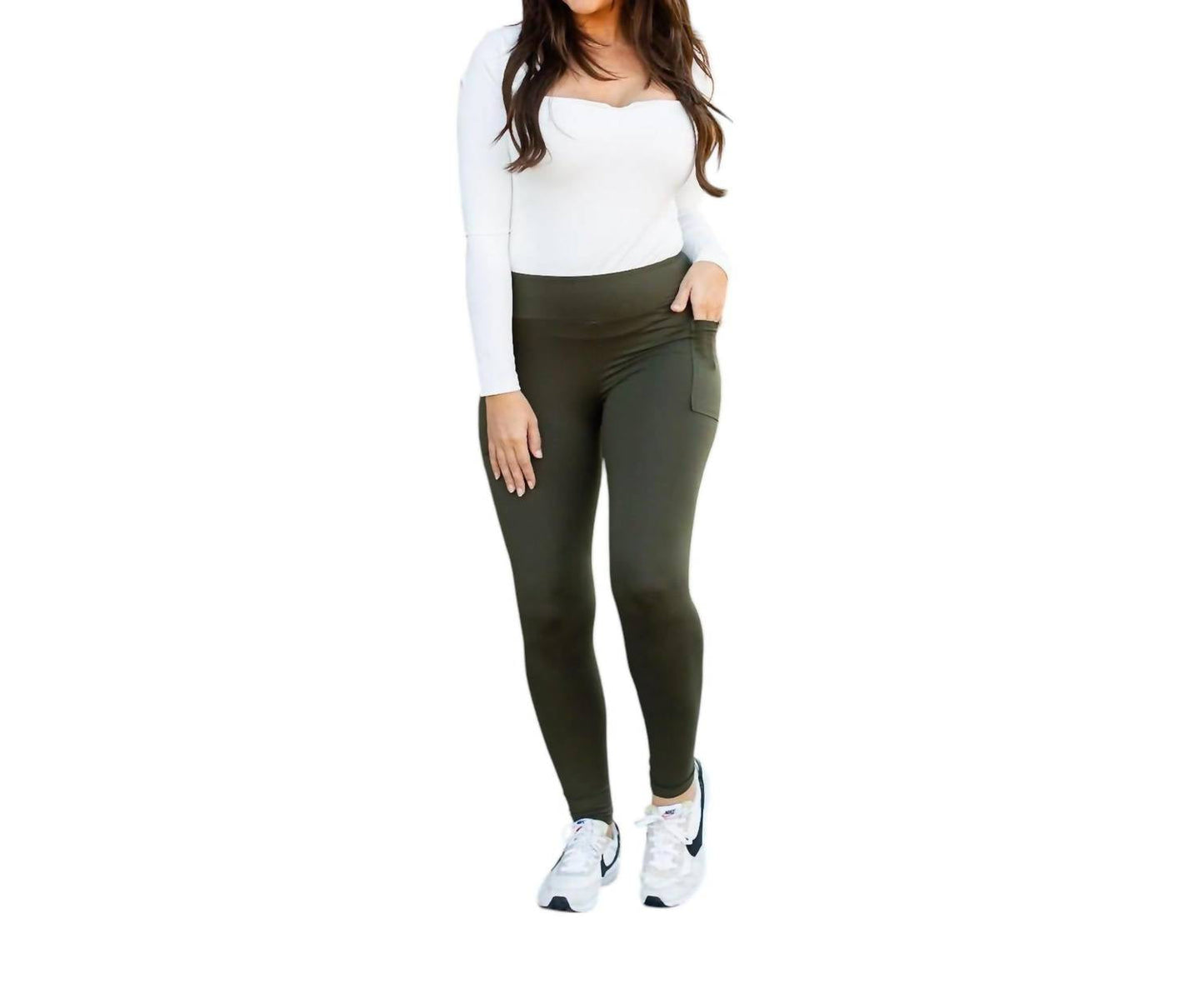Julia Rose - Full Length Leggings With Pockets