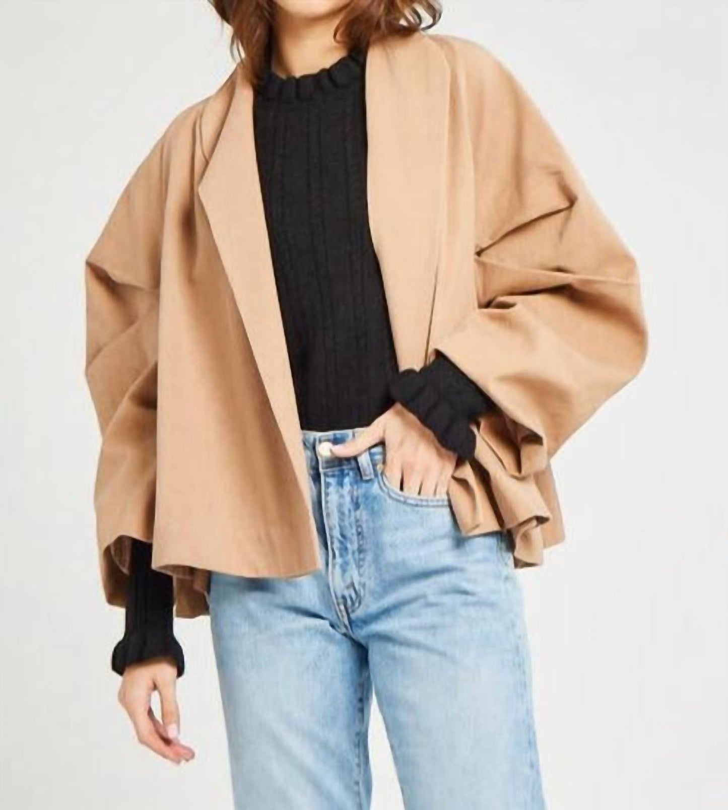 Mille - Amie Short Twill Swing Coat