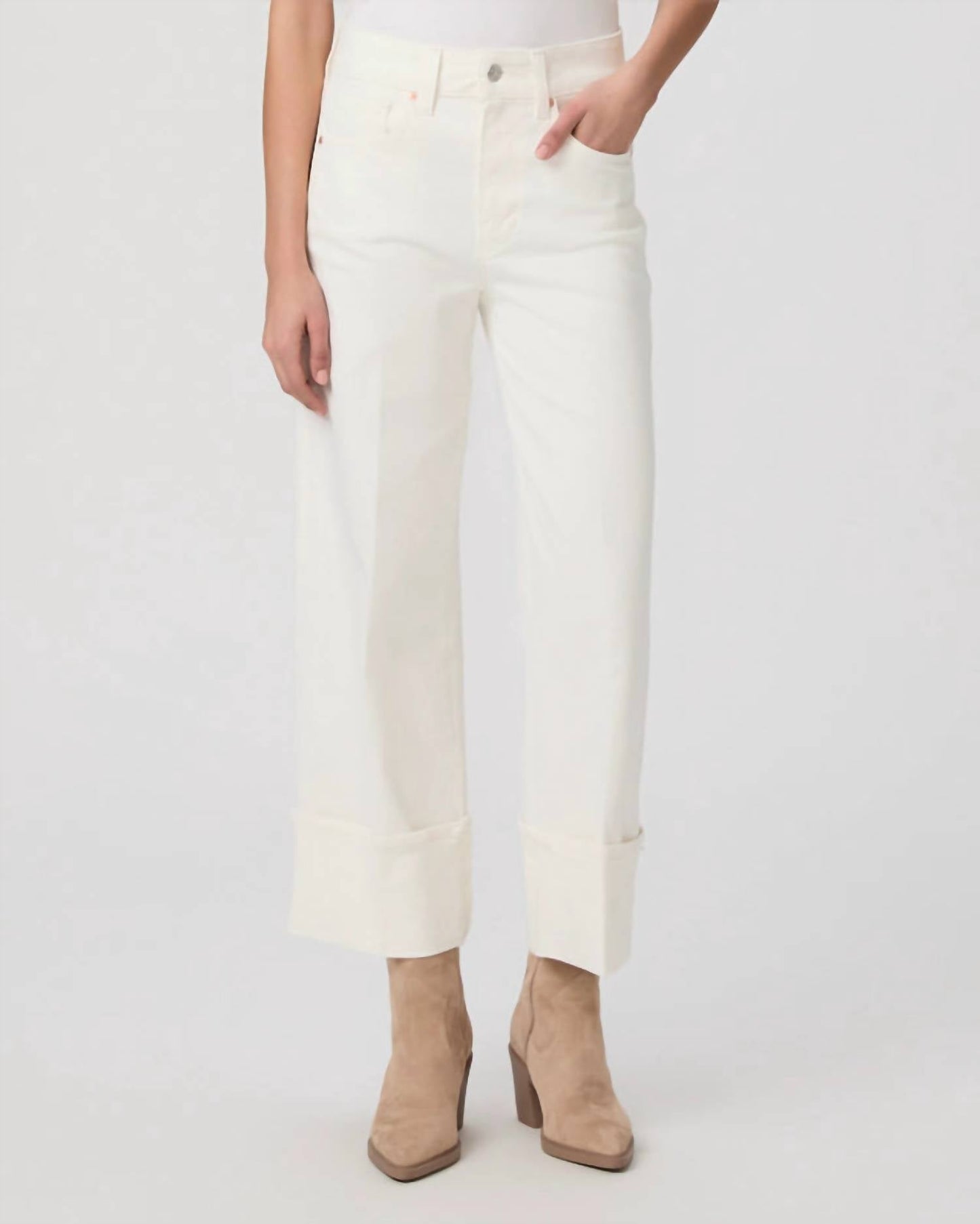 Paige - Sasha Ankle Wide Cuff Pants