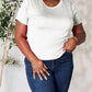 Basic Bae - Essential Curve Tee - Plus