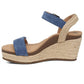 Aetrex - Women's Sydney Suede Wedge Sandals