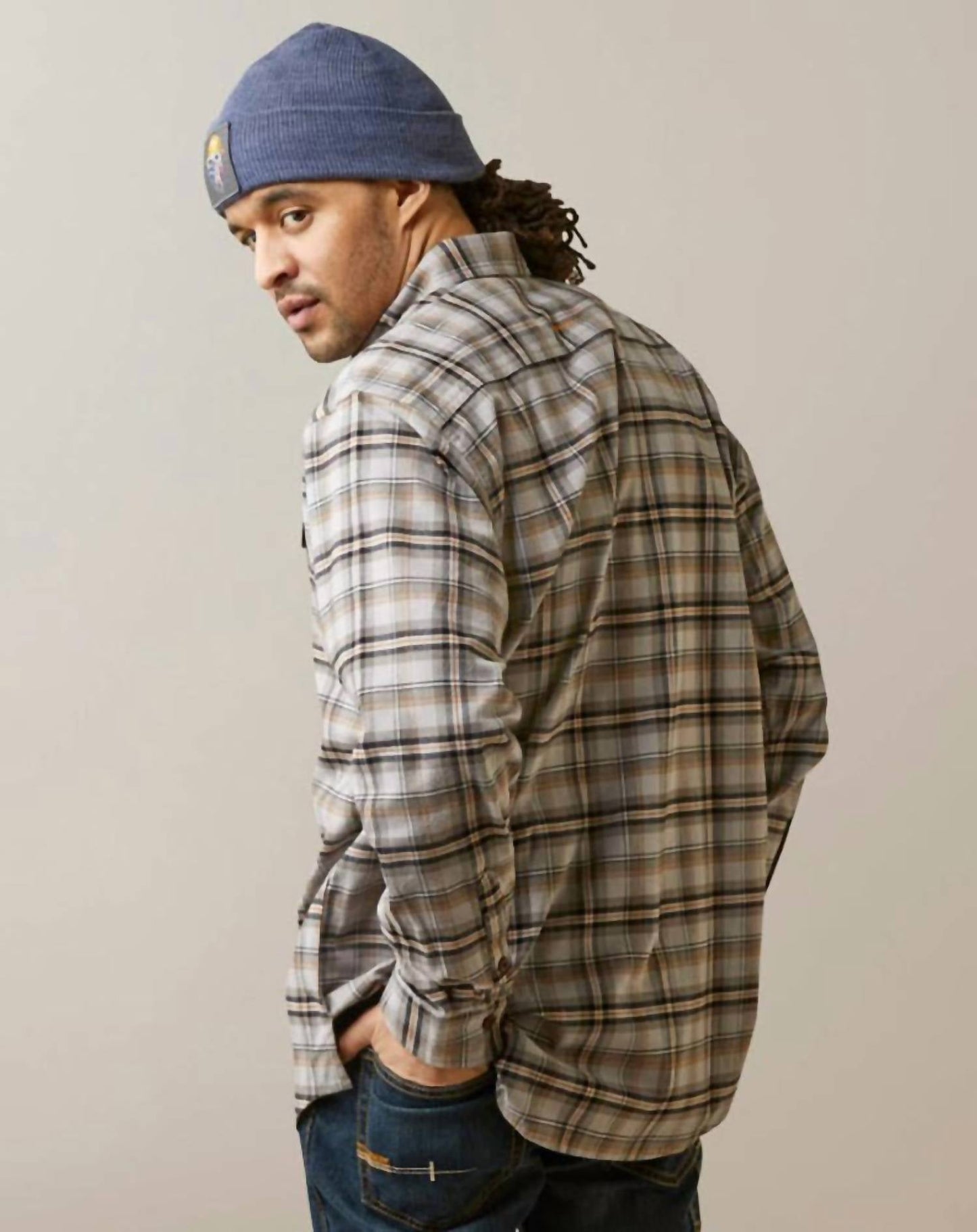 Ariat - Men's Ariat Rebar Durastretch Workshirt Tall