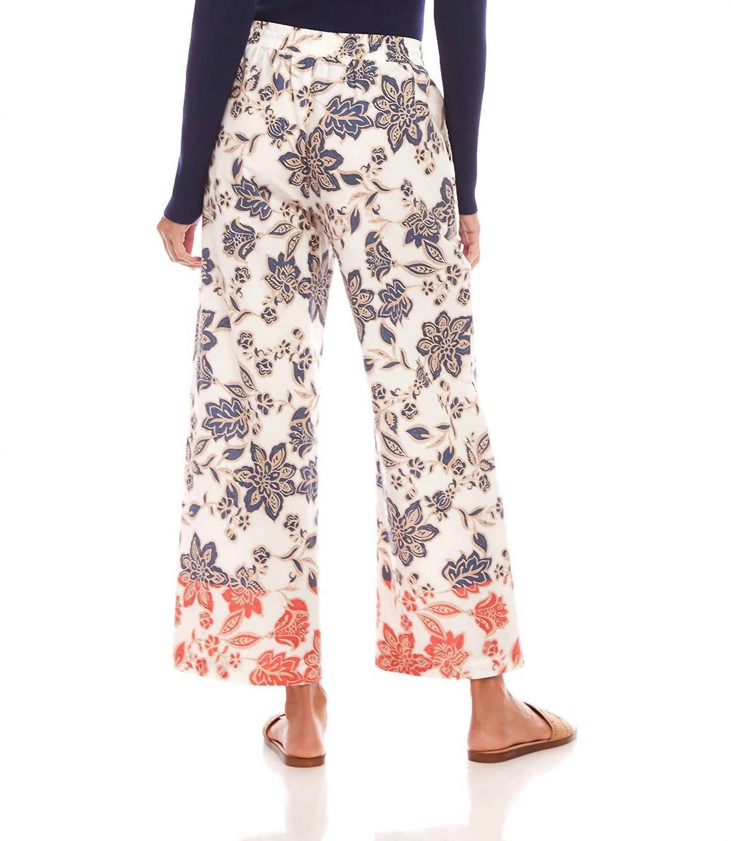 Karen Kane - Drawstring Cropped Pants