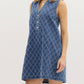 Entro - Diamond Days Denim Mini Dress