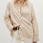 Free People - Striped Varsity Vibes Shirt