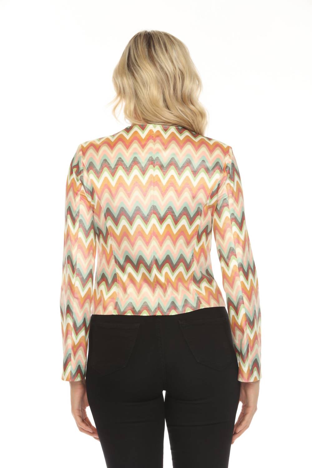 Insight - Chevron Vegan Leather Jacket