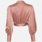 Zimmermann - Silk Wrap Top