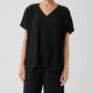 Eileen Fisher - V-neck Boxy Top