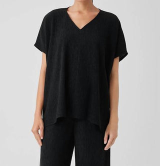 Eileen Fisher - V-neck Boxy Top