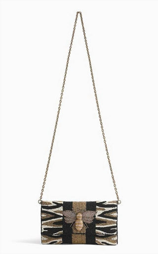 America & Beyond - Women's Bee Glam Clutch Bag