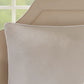 Embroidered 8 Piece Comforter Set Neutral Queen