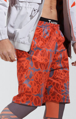 The Athletic Side Of Us - Print Shorts