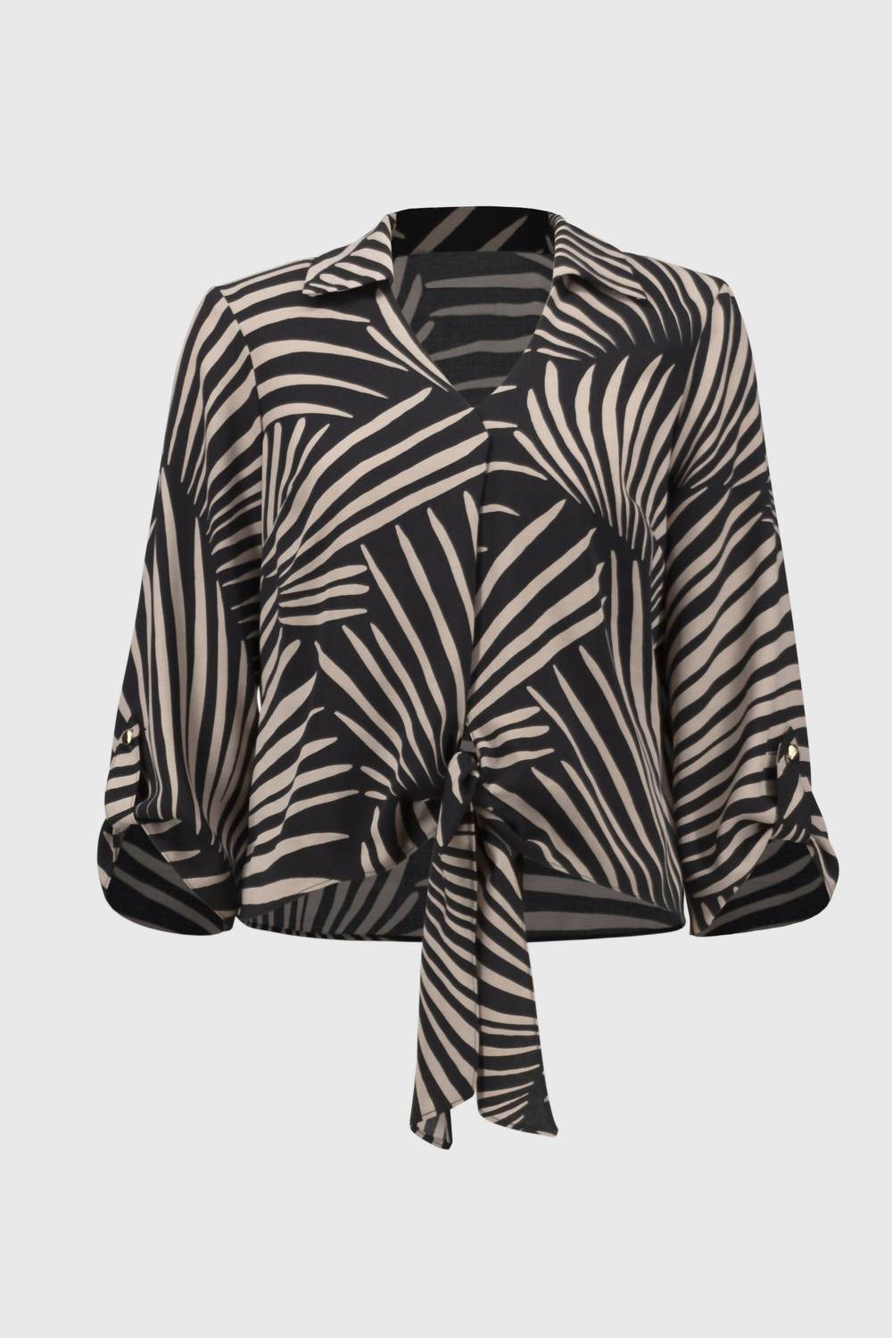 Joseph Ribkoff - Gauze Tropical Print Top