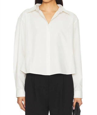 Lna - Valyria Shorter Pleated Back Blouse