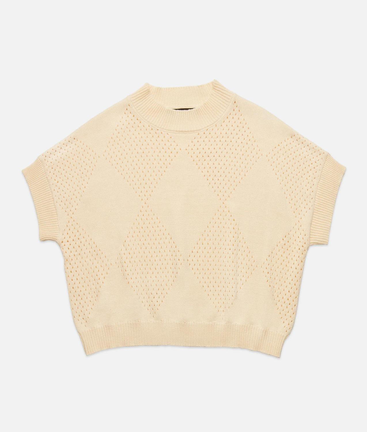 Deluc - Women's Nora Pointelle Knit Vest