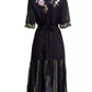 Johnny Was - Darcey Henley Tiered Shirt Dress With Slip