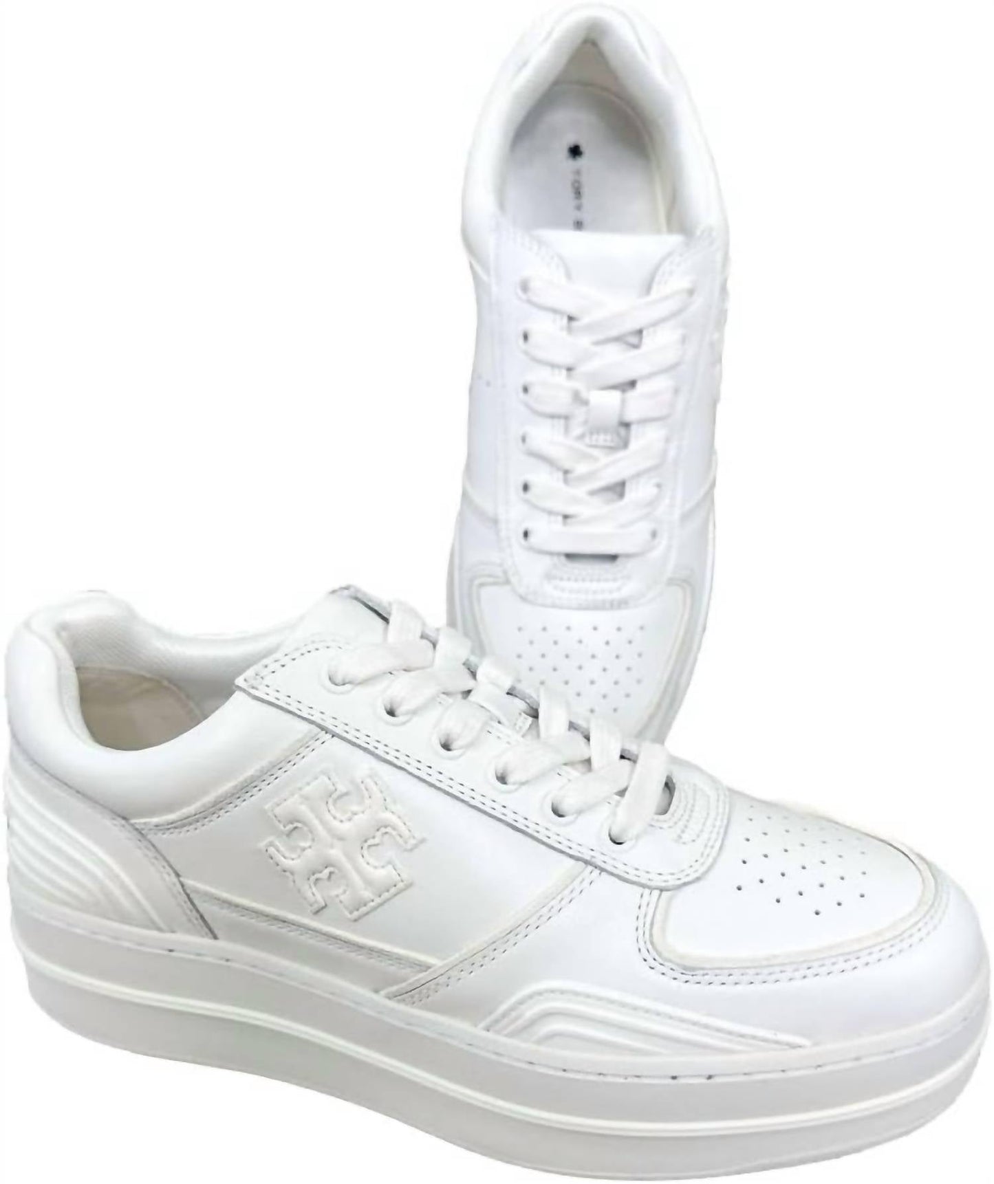 Tory Burch - Women's 45mm Clover Court Sneakers