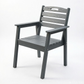 HDPE Outdoor Patio Dining Set with Table and Four Chairs